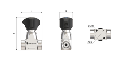 DVA 50-0.12 1/4 volta