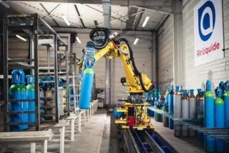 Suministro de gases industriales