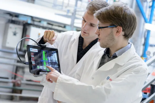 Gestão de gás Air Liquide